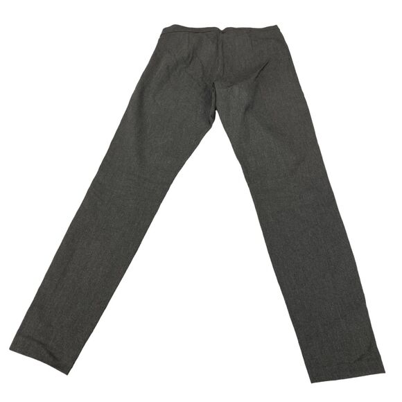 Banana Republic Devon Pants Womens Size 2 Gray Rayon Flat Front Straight Leg - Picture 1 of 16